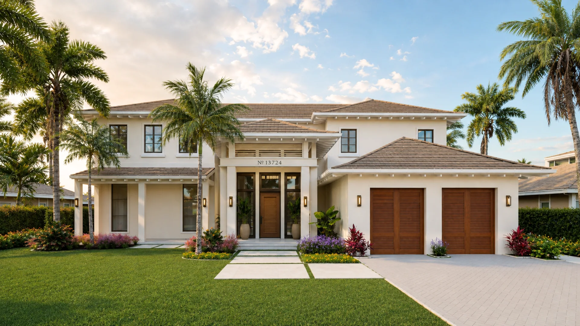 13724 Sand Crane Drive, front elevation